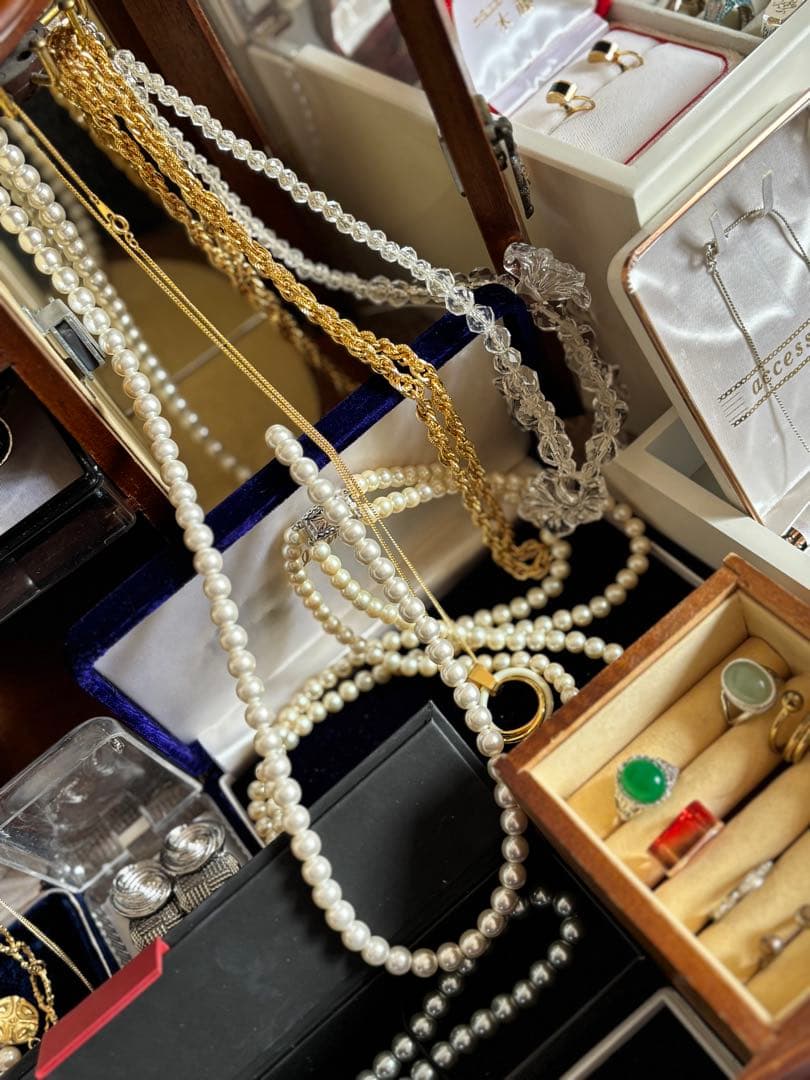 I*L様 遺品整理　ネックレス　指輪　ゴールド　金　シルバー　大量　まとめ売り