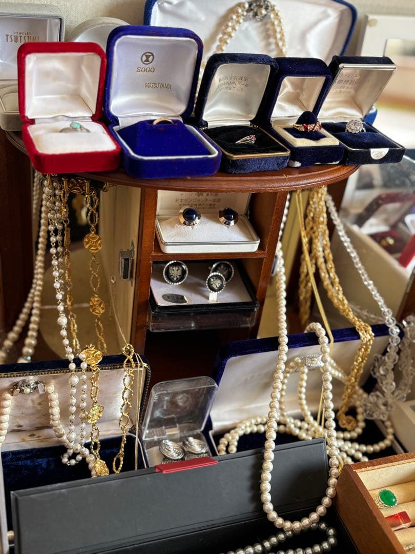 I*L様 遺品整理　ネックレス　指輪　ゴールド　金　シルバー　大量　まとめ売り