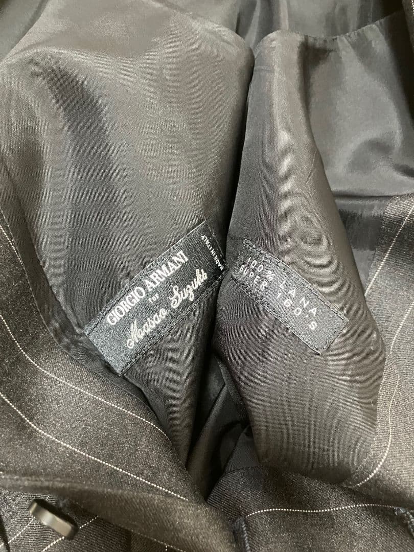 Giorgio Armani　 3ピーススーツ　ストライプ スーツセットアップ