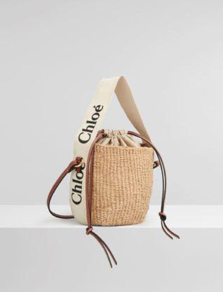Chloe クロエ WOODYスモールバスケット かごバッグ
