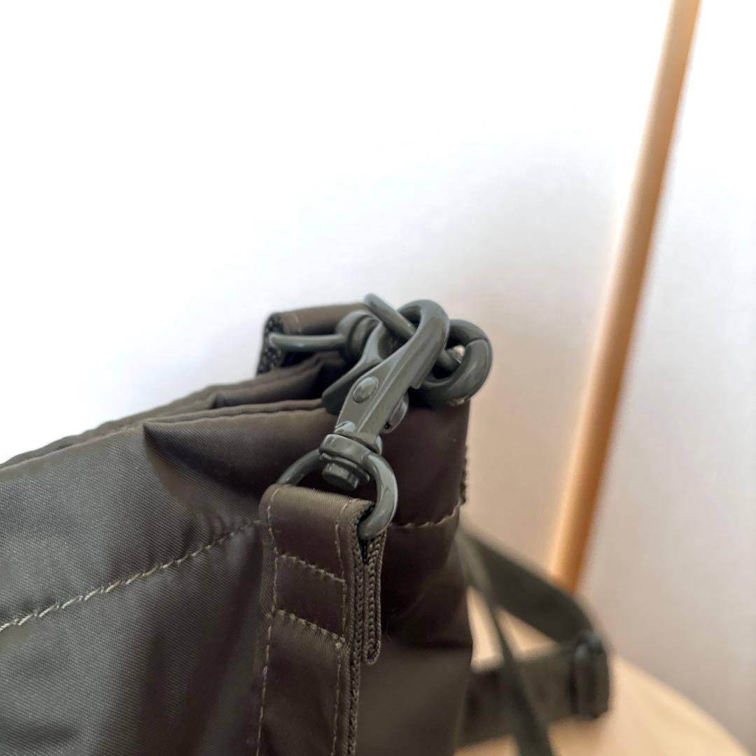 MACKINTOSH × Porter ドロストショルダーバッグ　カーキ