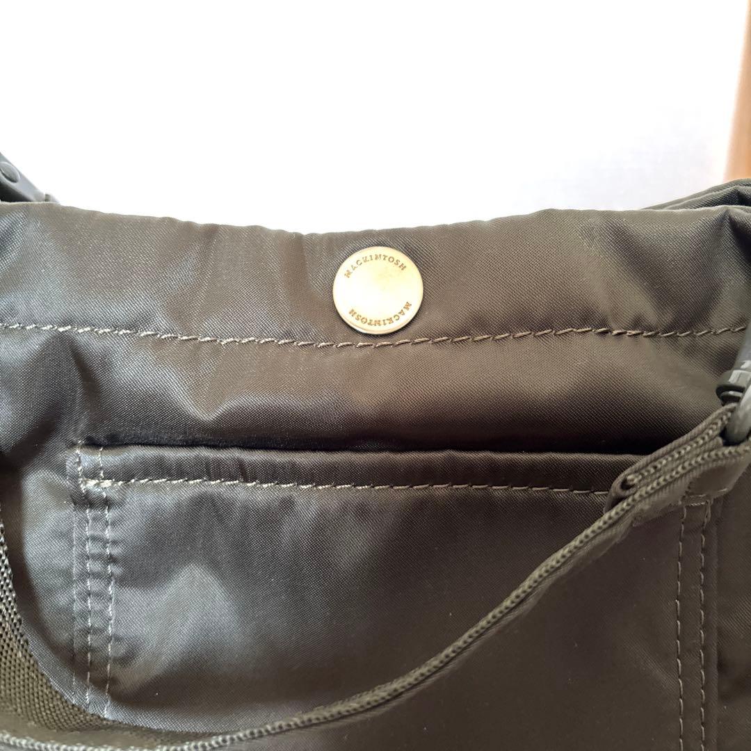 MACKINTOSH × Porter ドロストショルダーバッグ　カーキ