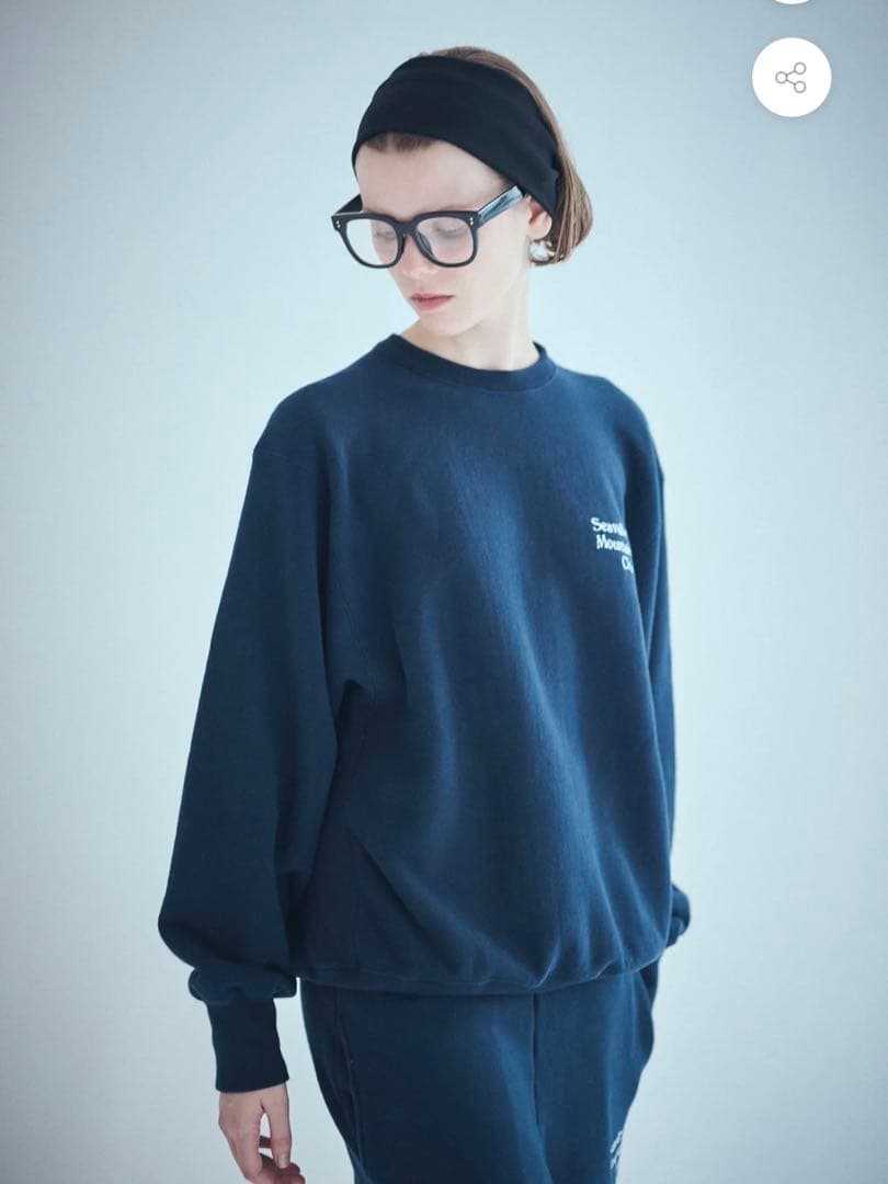 SEAのSeavalley Mountain Club ネイビー スウェット