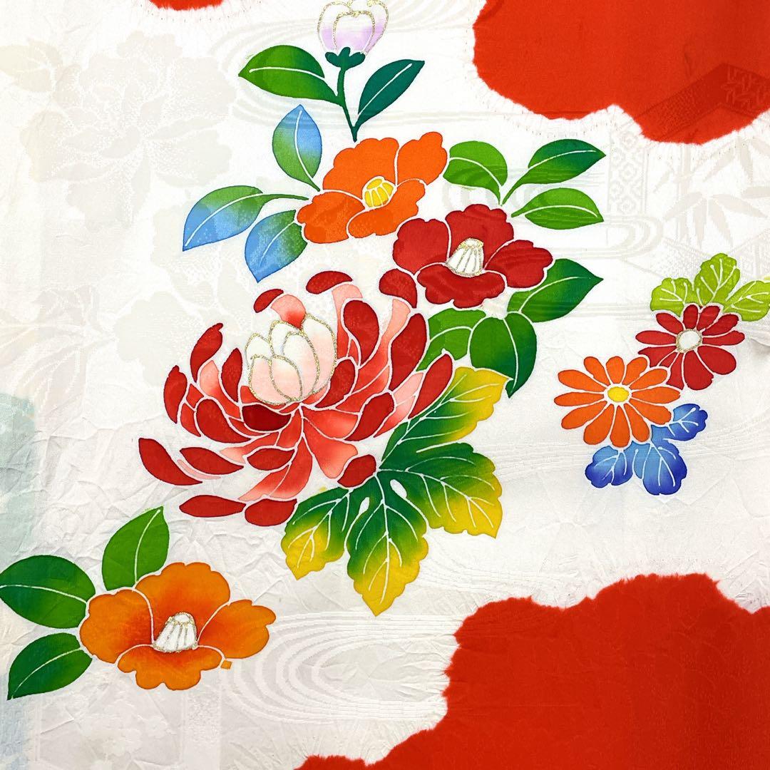 ◎mk-2560　女児　御祝着・襦袢 セット　お宮参り　　10-6