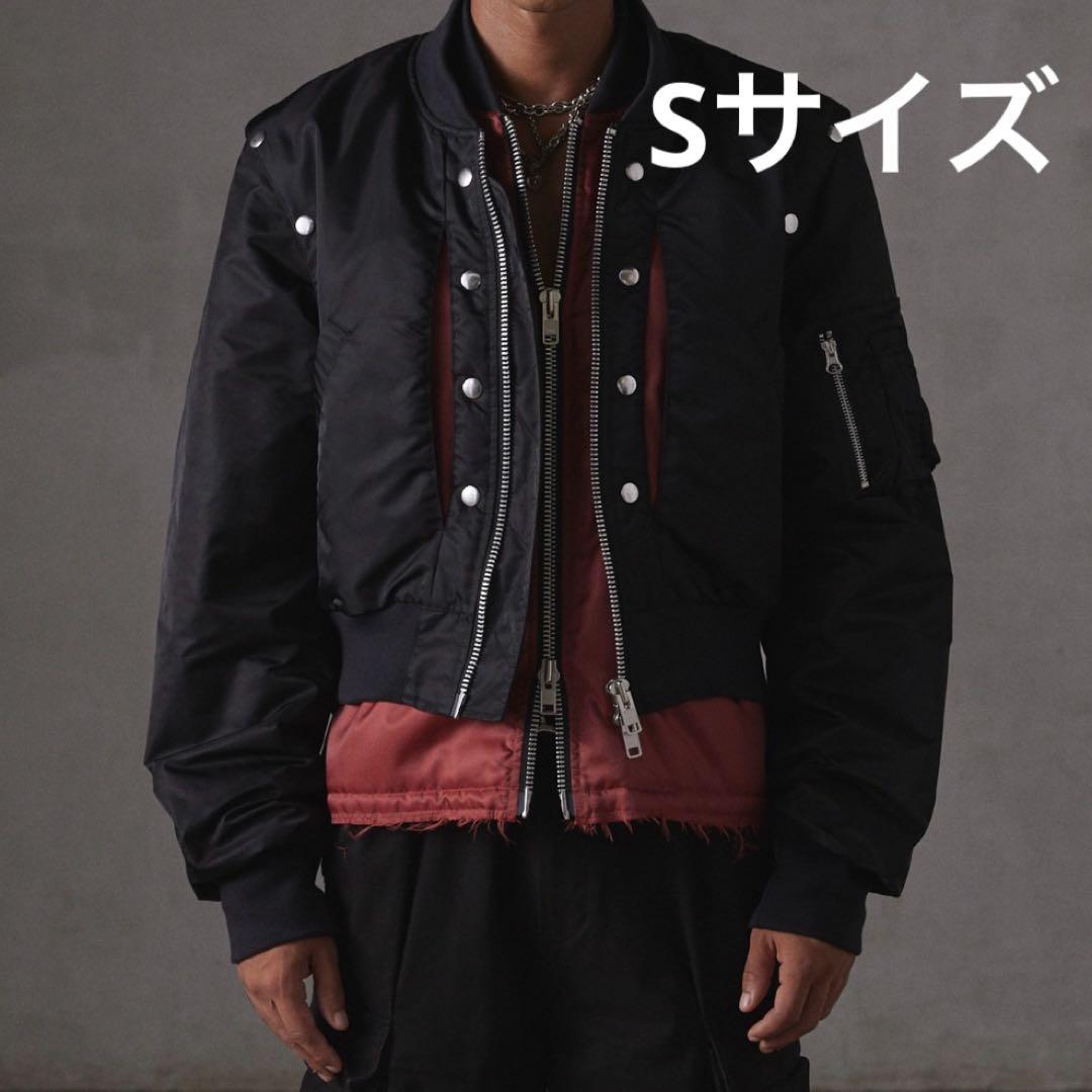 ジャケット・アウター GRANCY Volume Layered Design MA-1 S