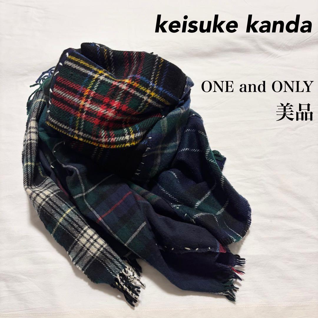 希少！ 極美品 Keisuke Kanda マフラー あつまって ストール