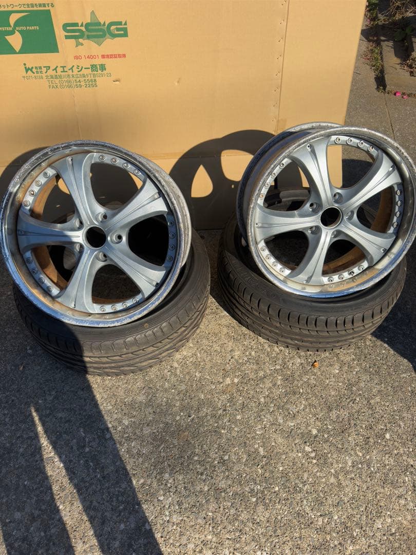 ヴィエナ クラージェ ビエナ クラージュ 深リム 18インチ jzx100