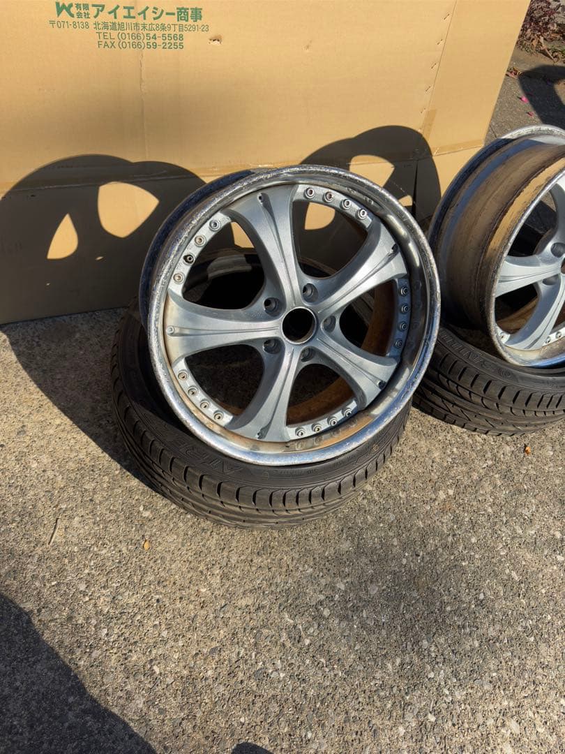 ヴィエナ クラージェ ビエナ クラージュ 深リム 18インチ jzx100