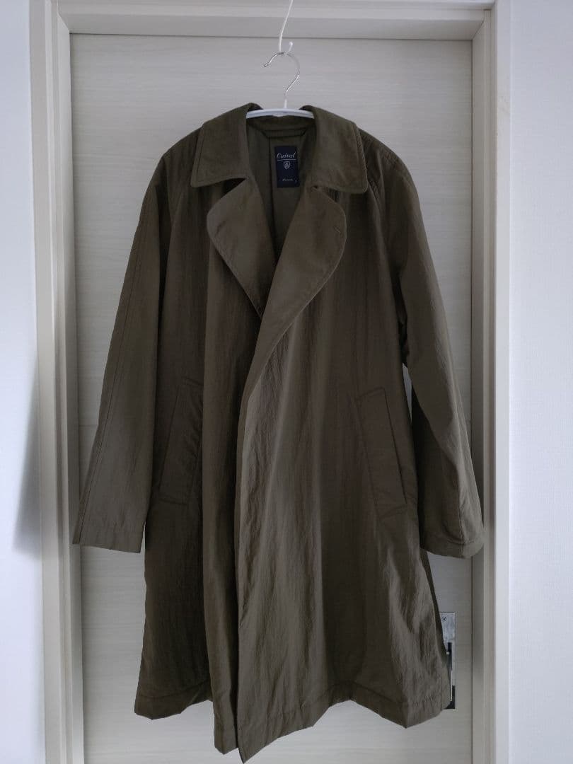 ORCIVAL ボタンレスチェスターコート 極美品 Bshop ナイロンコート