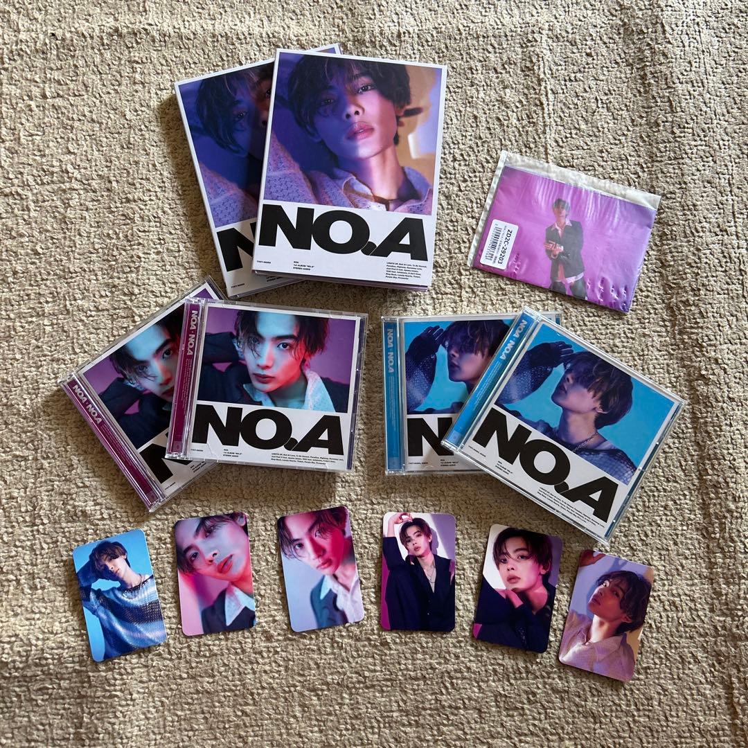 NOA 1stアルバム NO.A 3形態2枚ずつ