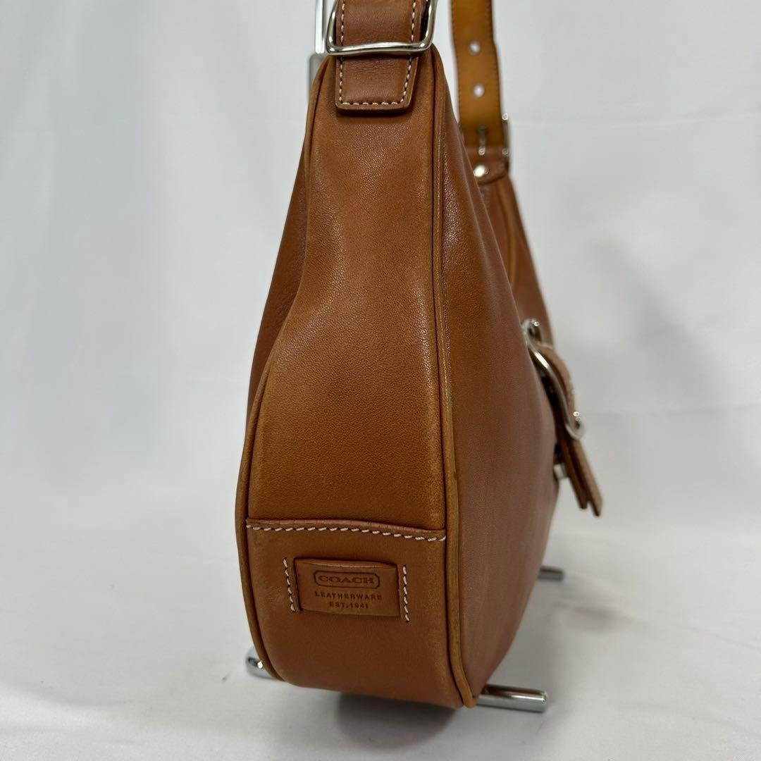 【極美品】コーチ 7592 ソーホー ワンハンドバッグ ワンショルダーバッグ 茶