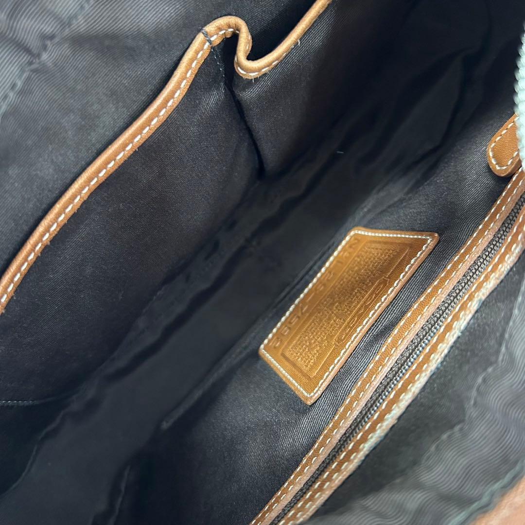 【極美品】コーチ 7592 ソーホー ワンハンドバッグ ワンショルダーバッグ 茶