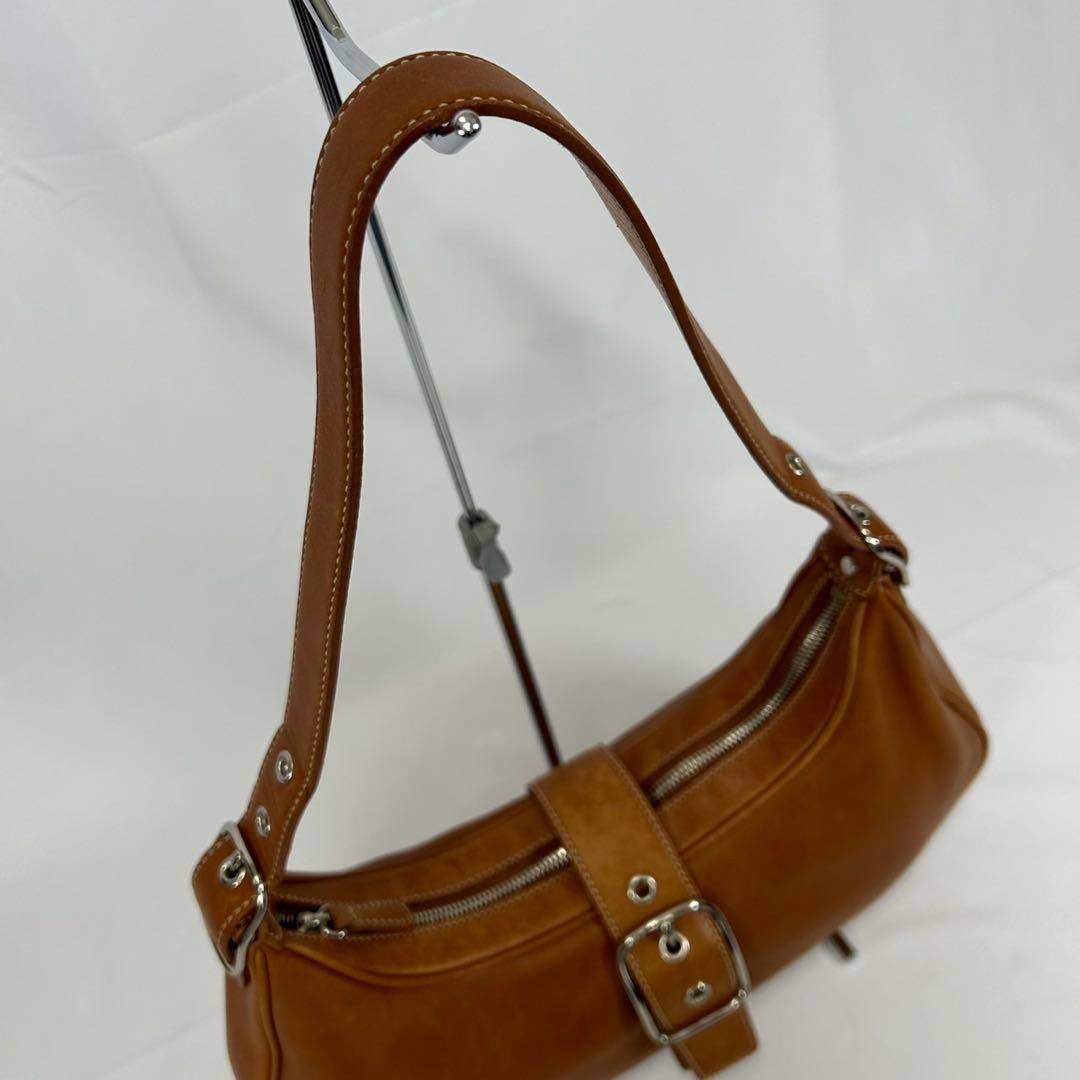 【極美品】コーチ 7592 ソーホー ワンハンドバッグ ワンショルダーバッグ 茶