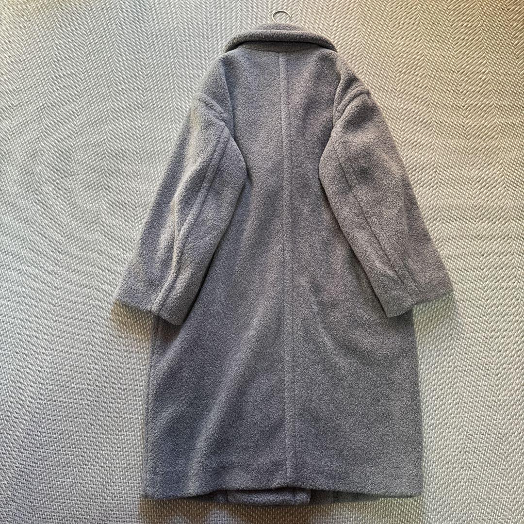 極美品 FRAMeWORK WOOLブレンドボアコート36 大きめM相当