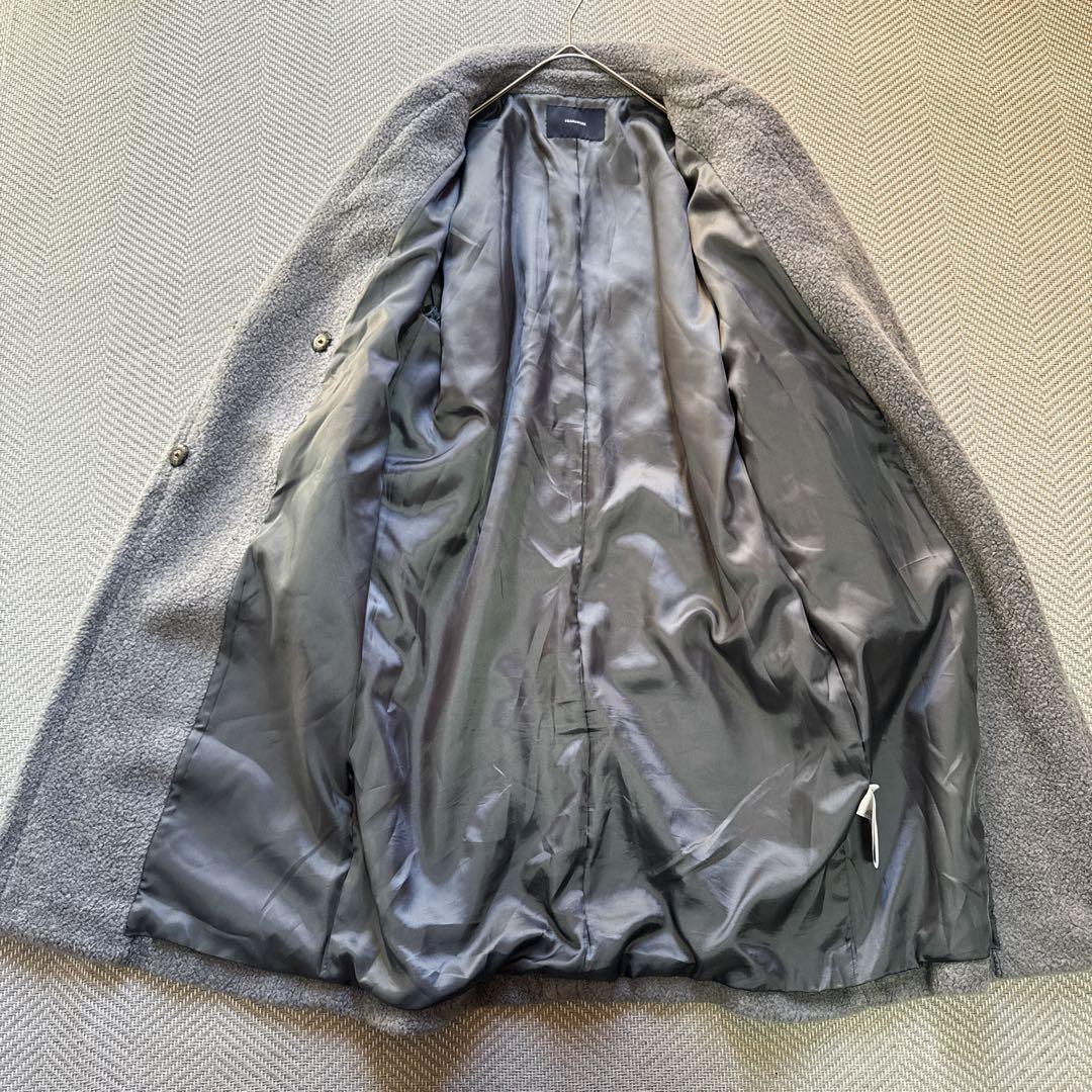 極美品 FRAMeWORK WOOLブレンドボアコート36 大きめM相当