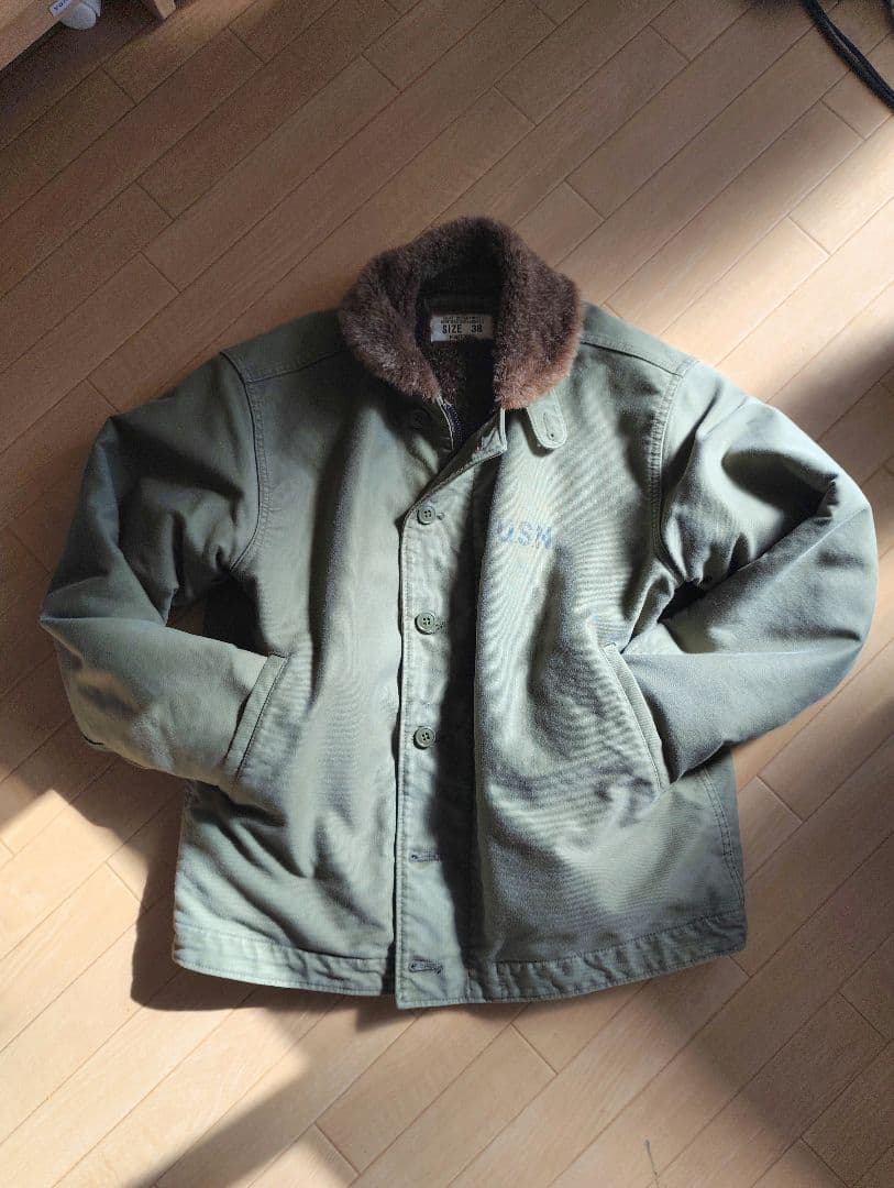 Houston 5N-1 デッキジャケット サイズ38