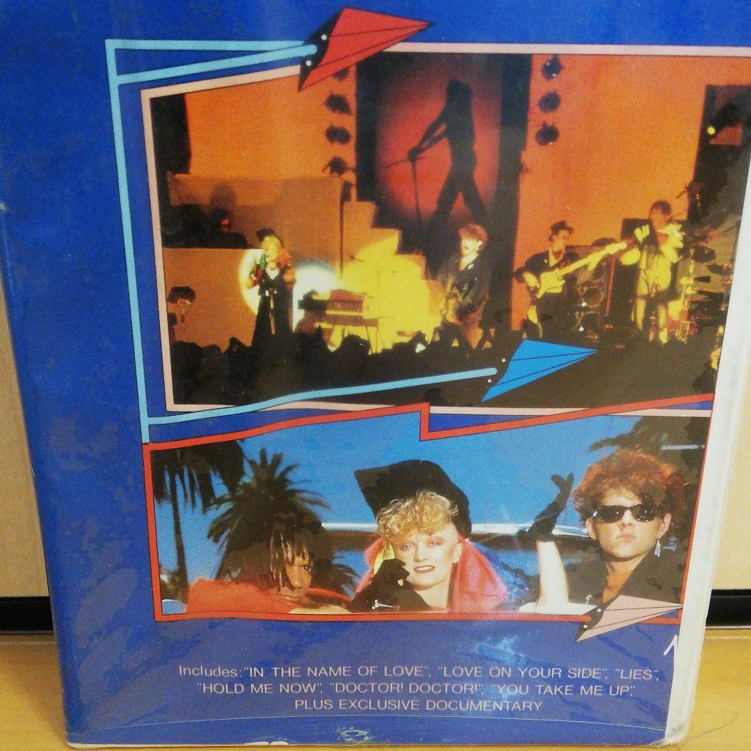 【VHS】トンプソン・ツインズ　INTO THE GAP LIVE