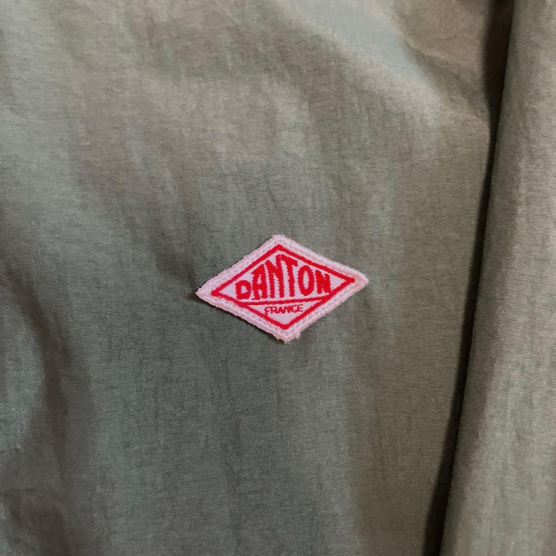 S.B　DANTON ナイロン ロングコート 36 グリーン