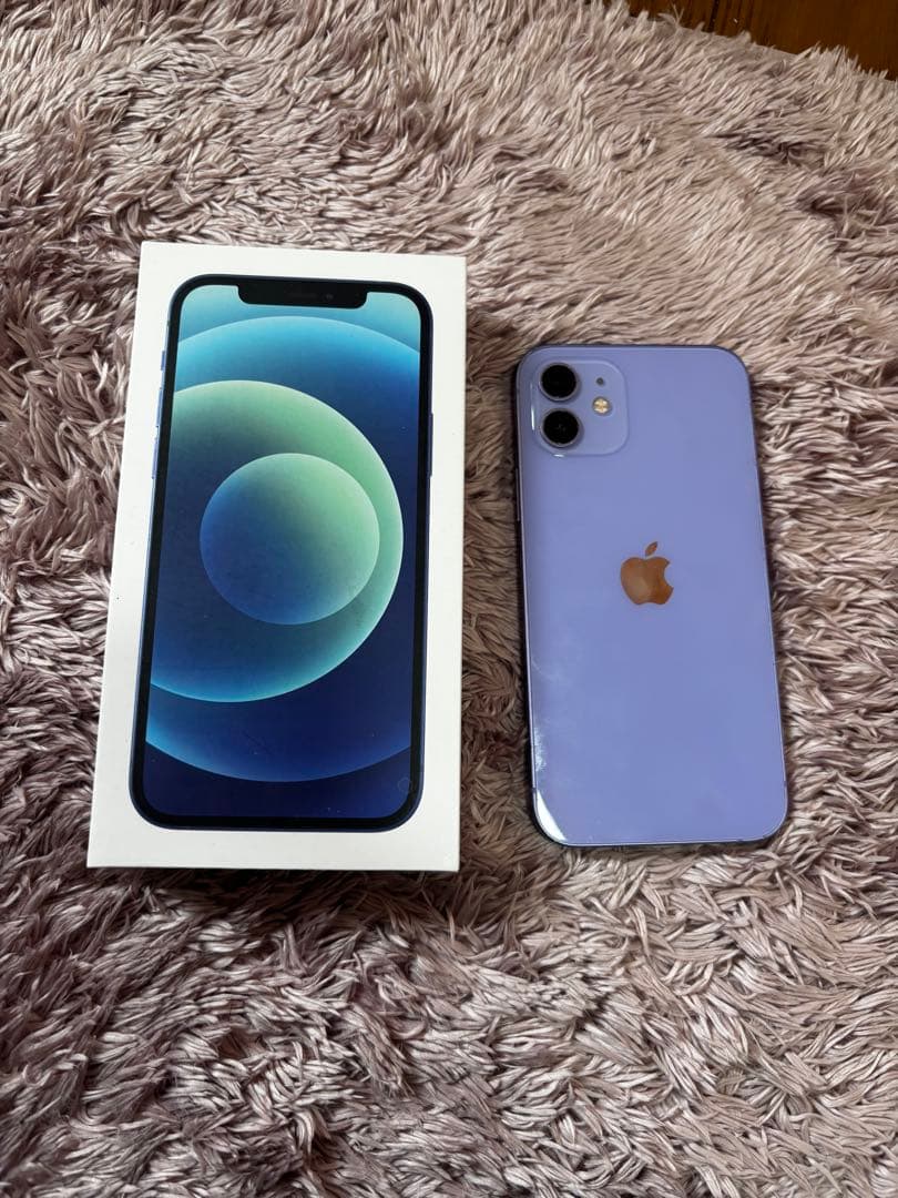 iPhone12 本体 パープル 128GB