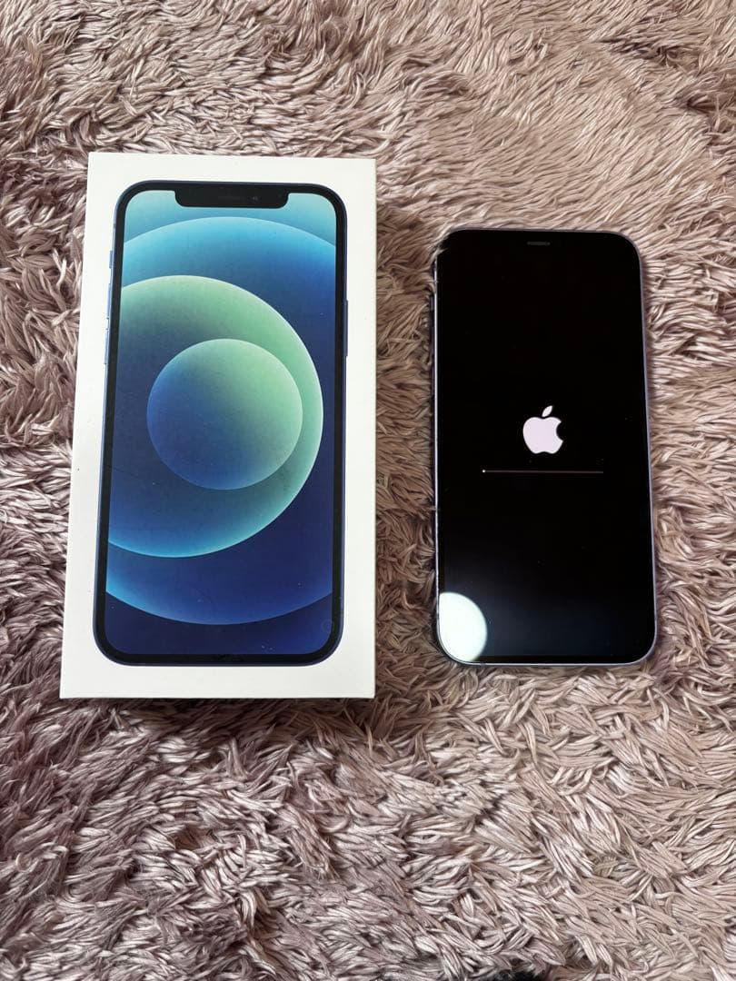 iPhone12 本体 パープル 128GB