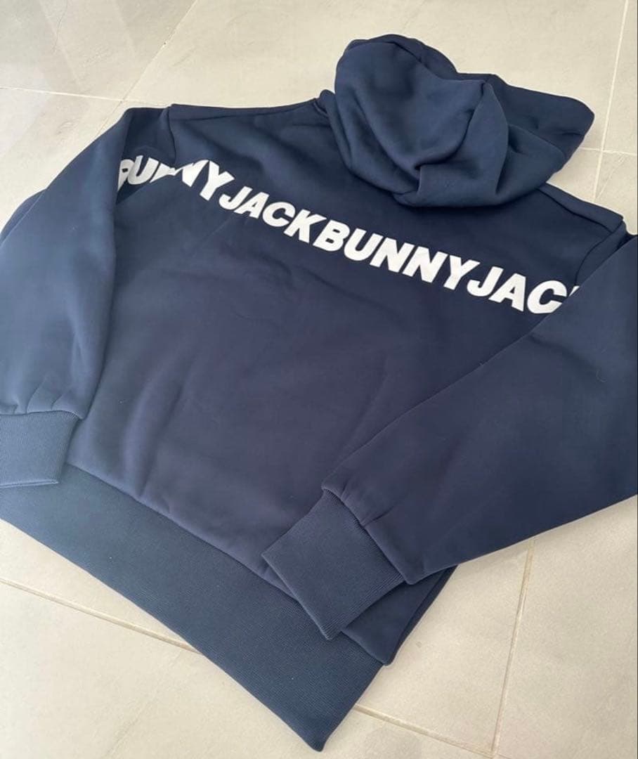 未使用品　ジャックバニー　裏起毛パーカー