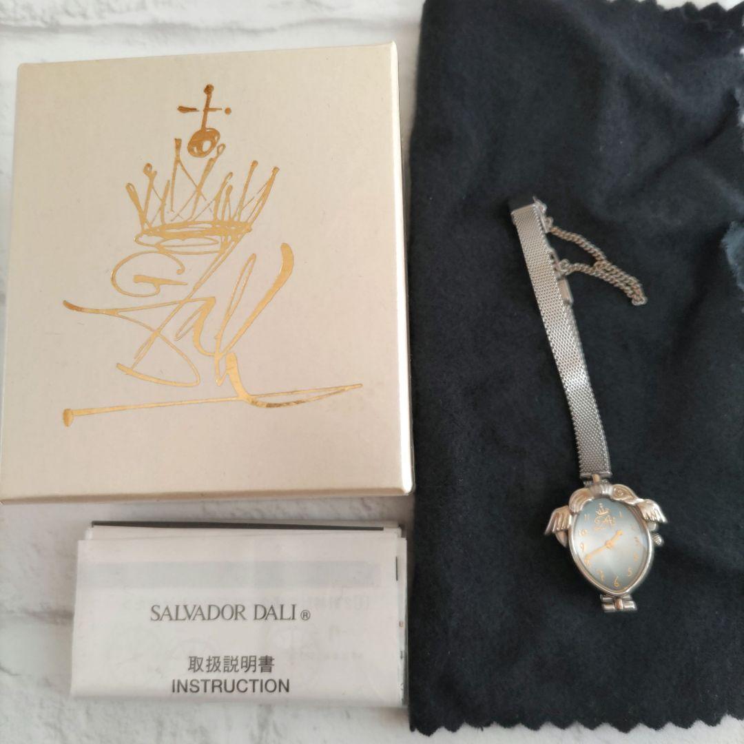 【美品☆電池新品】サルバドール・ダリ 時の翼 腕時計Salvador Dali
