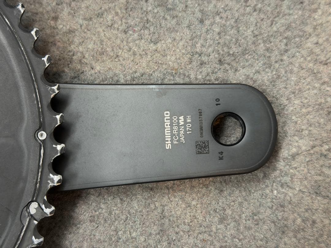 【美品】シマノ アルテグラ FC-R8100 170mm 50-34T 12速
