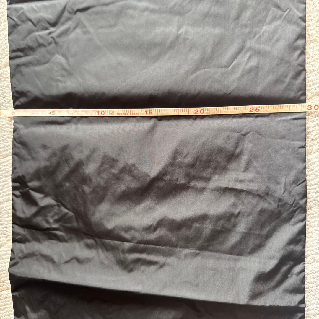 PRADA ブラック レッグウォーマー ナイロンマフラー