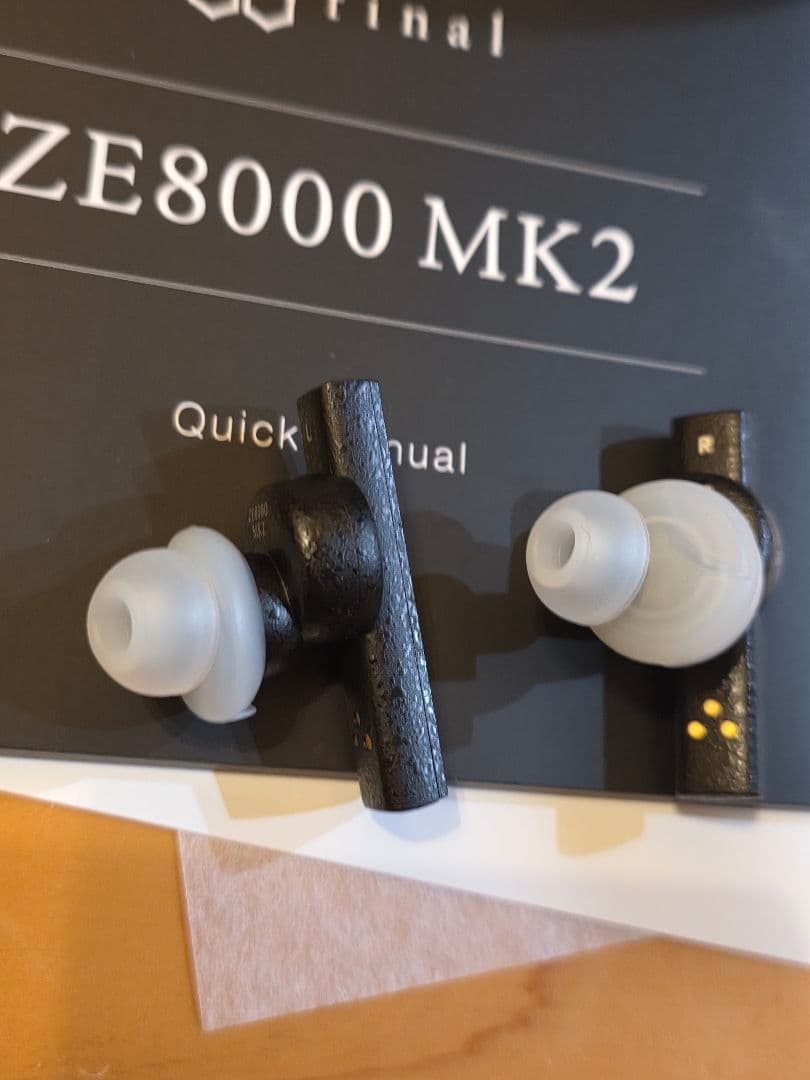 【美品】final ZE8000 MK2 ワイヤレスイヤフォン ブラック