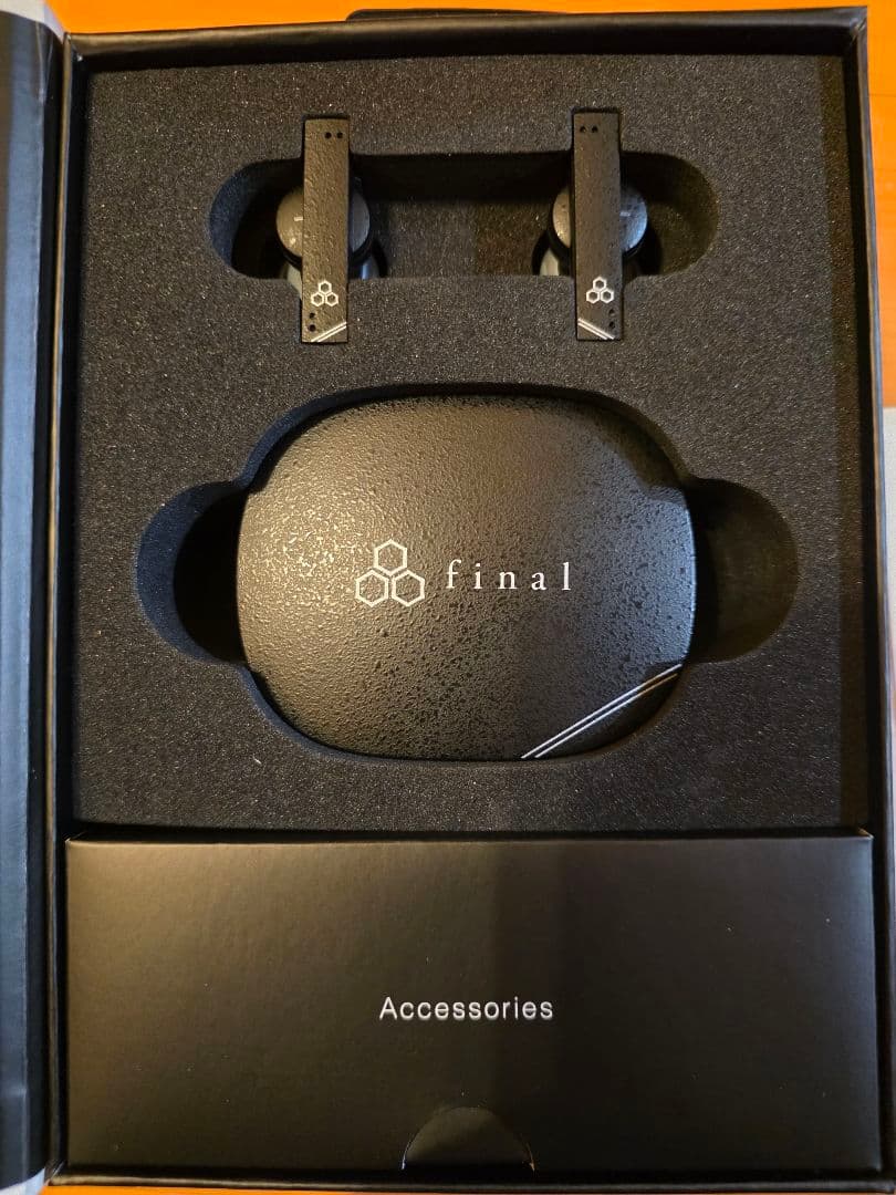 【美品】final ZE8000 MK2 ワイヤレスイヤフォン ブラック