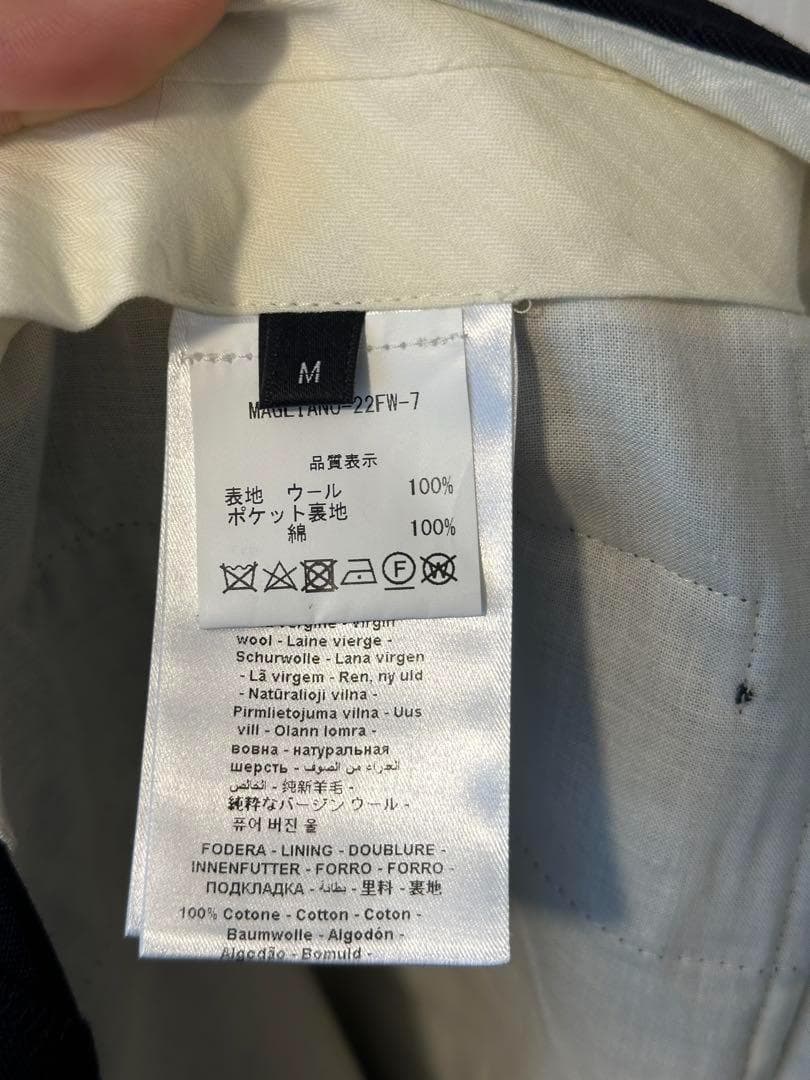 パンツ Magliano 22FW Black Slacks Pants