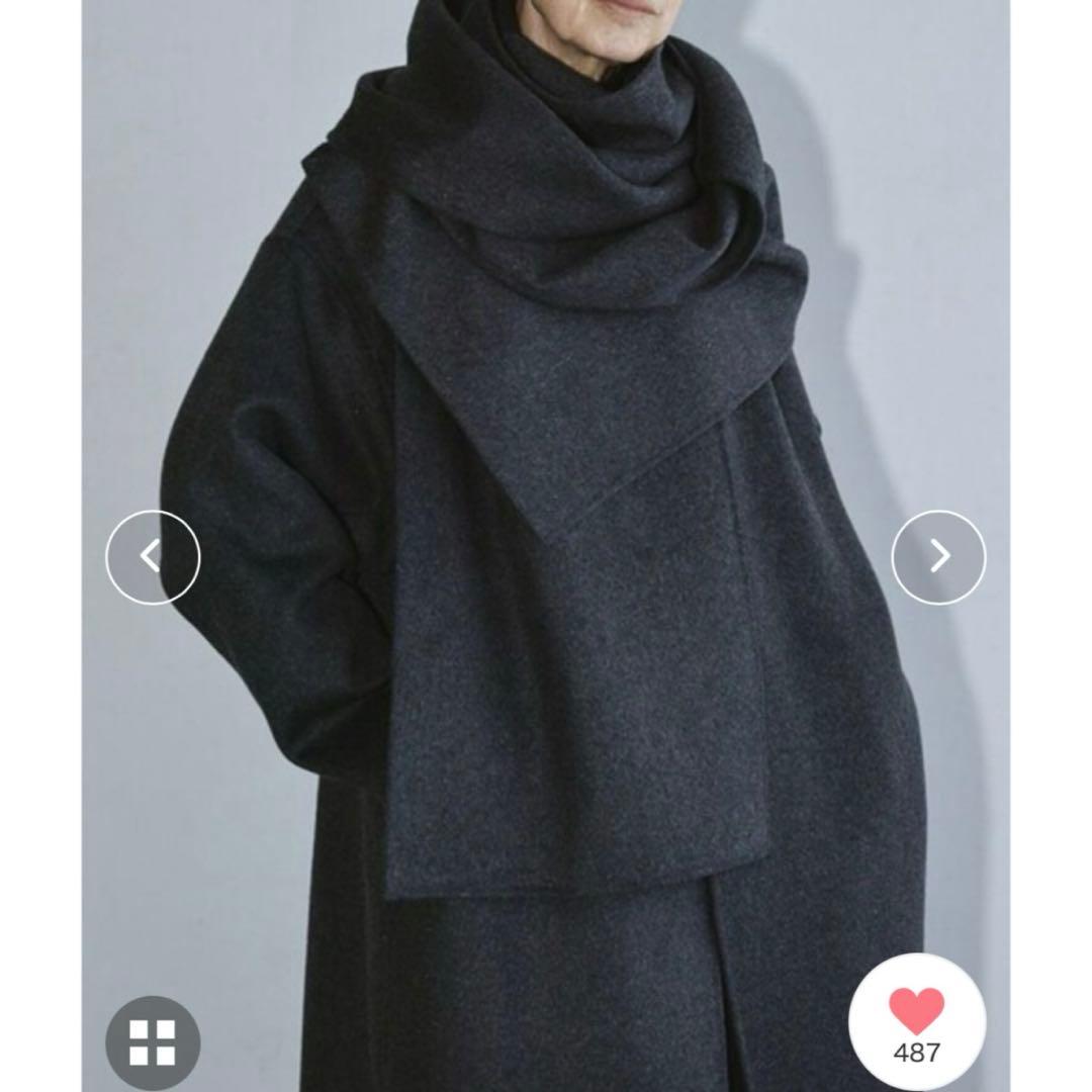 け*け様 todayful ストールウールコート　36