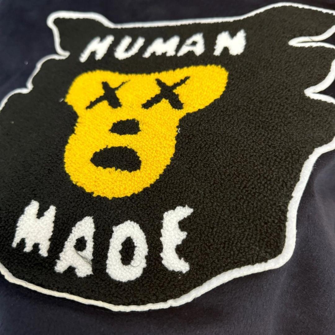Human made KAWAS MADE スタジャン ネイビー Mサイズ