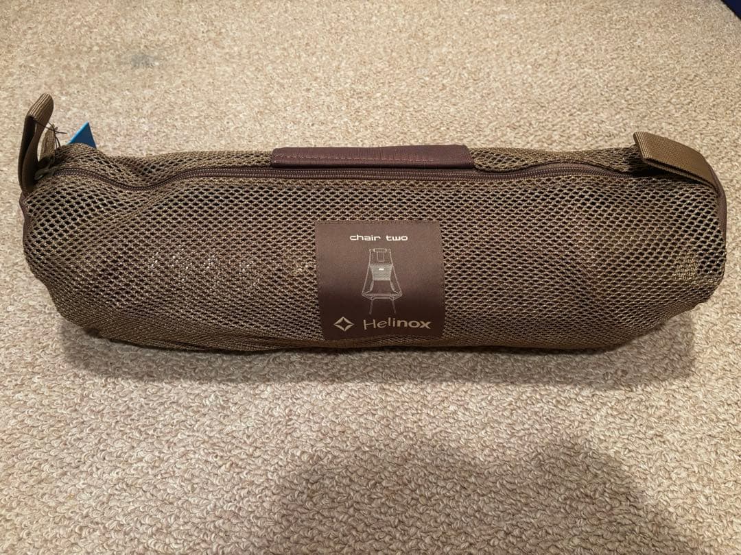 【新品未使用】Helinox ヘリノックス チェアツー コヨーテタン ブラウン