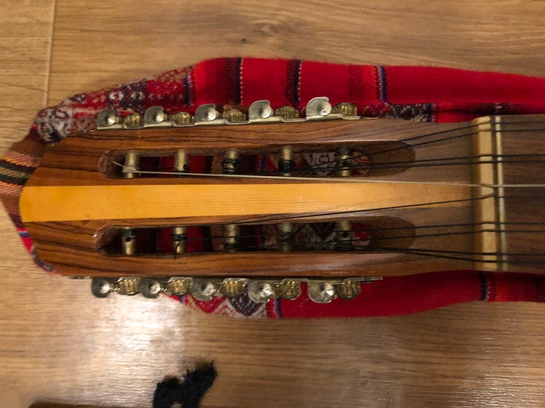 ◆チャランゴ ◆南米弦楽器 ◆ケースとストラップ付き◆フォルクローレ