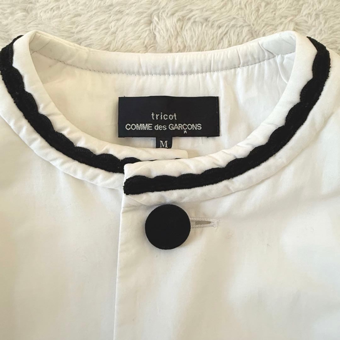 tricot COMME des GARÇONS ノーカラージャケット