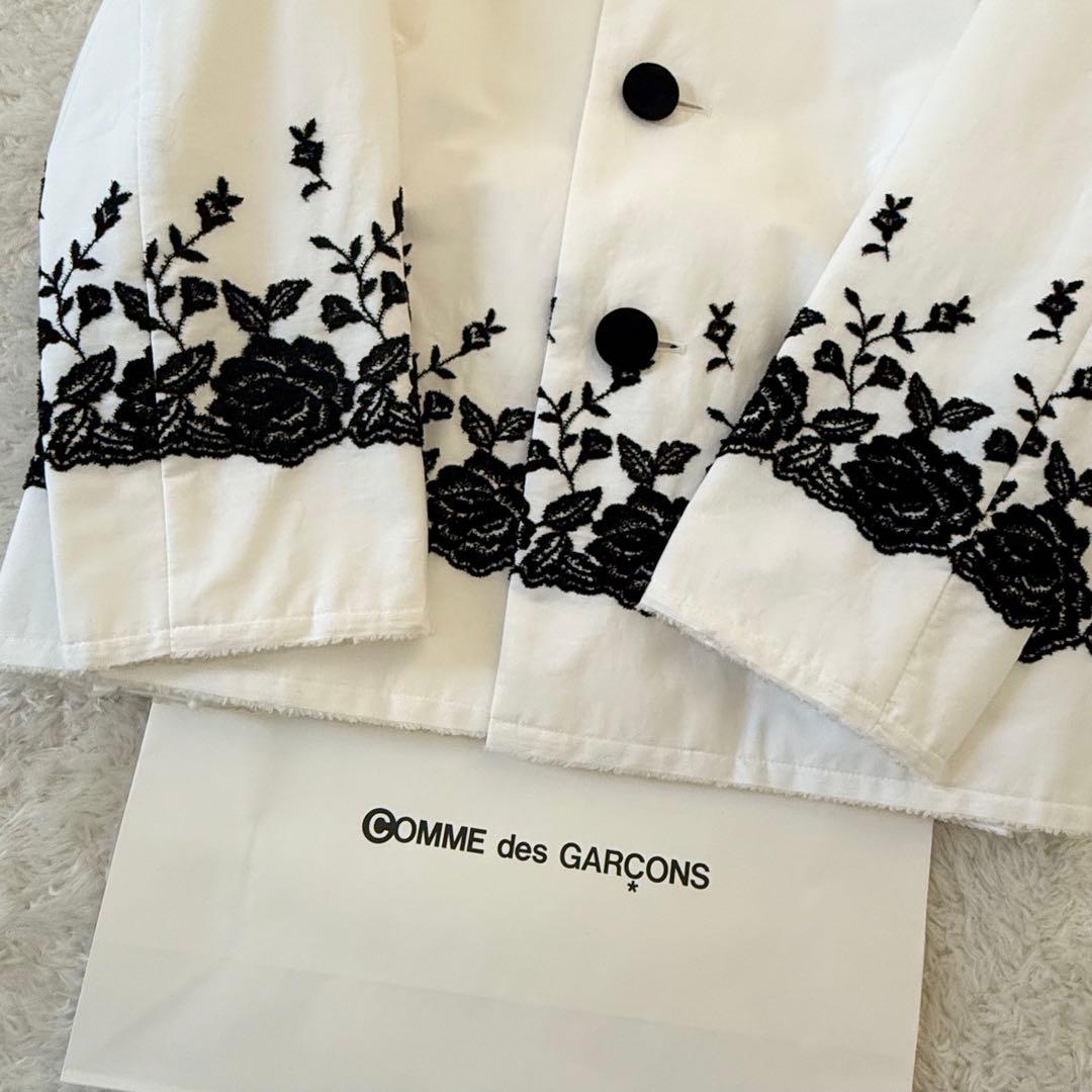 tricot COMME des GARÇONS ノーカラージャケット