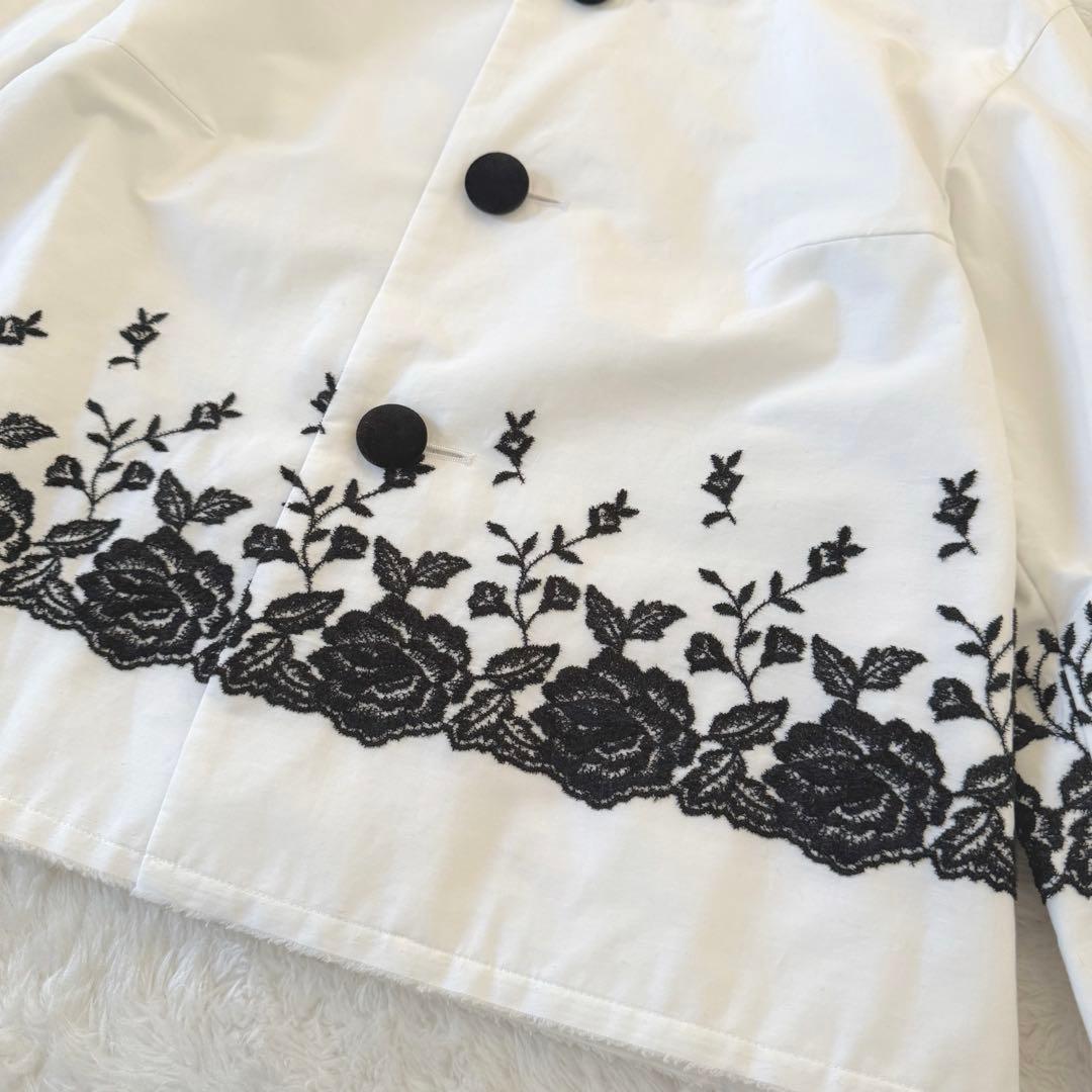 tricot COMME des GARÇONS ノーカラージャケット