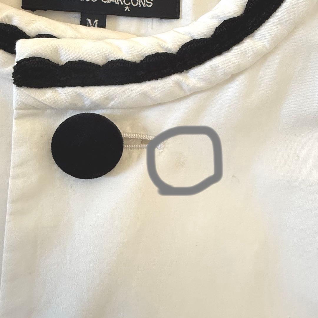 tricot COMME des GARÇONS ノーカラージャケット