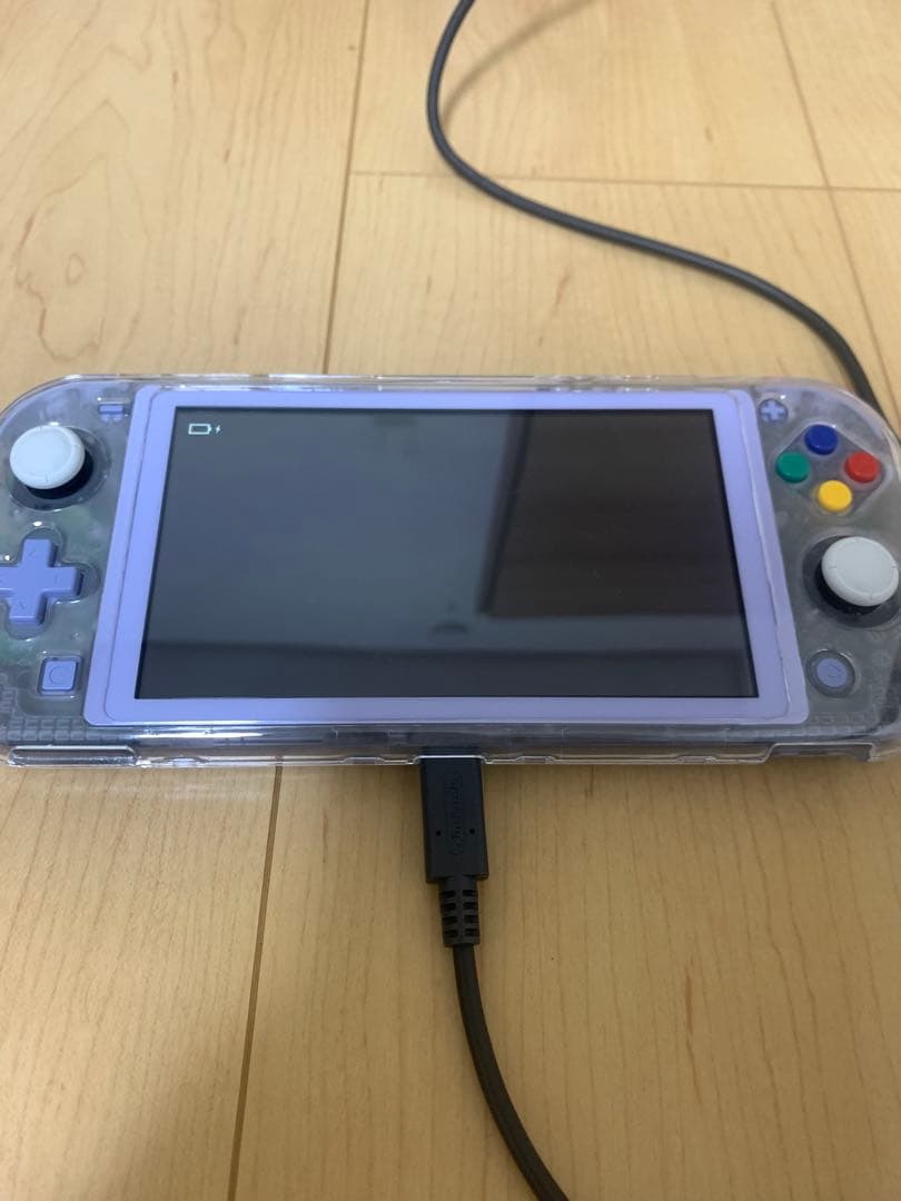 ニンテンドーSwitchライト　クリアパープル