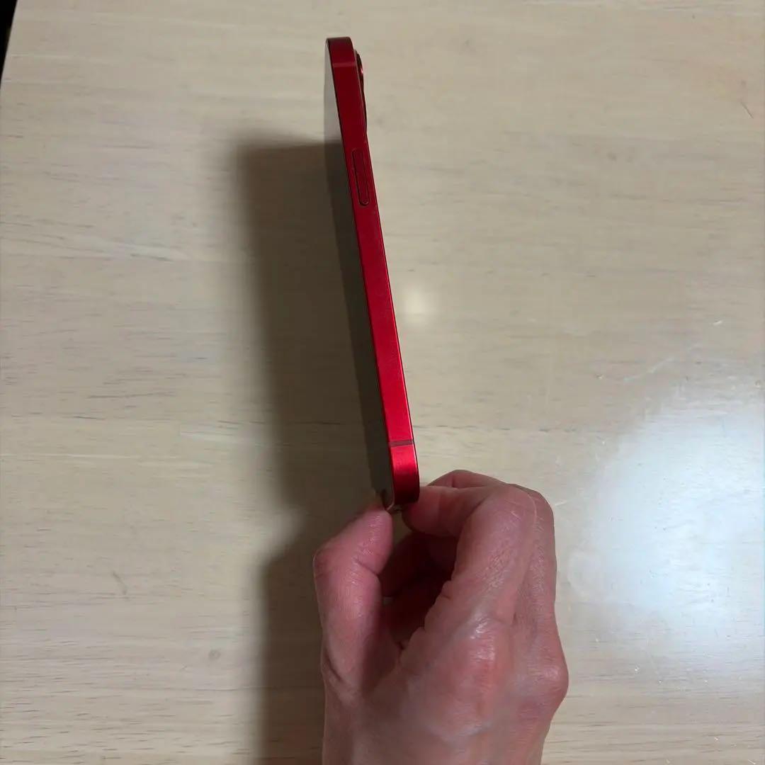 【美品】Apple iPhone 13 (RED) 本体　箱ケーブル付