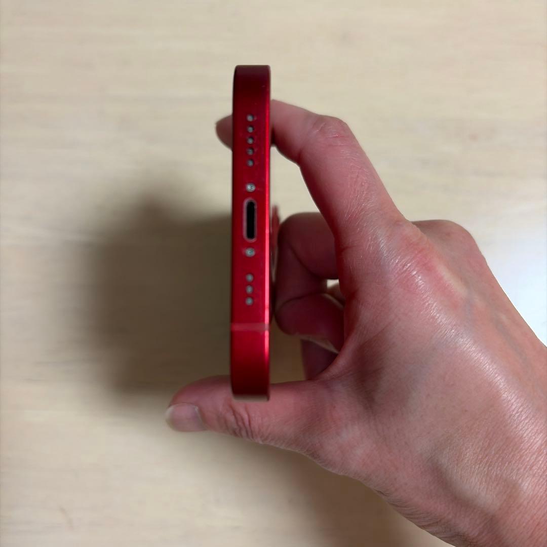 【美品】Apple iPhone 13 (RED) 本体　箱ケーブル付