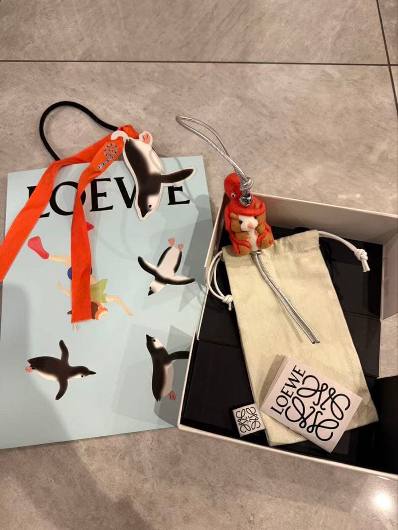 LOEWE×Suna Fujita チャーム（ハムスター）美品