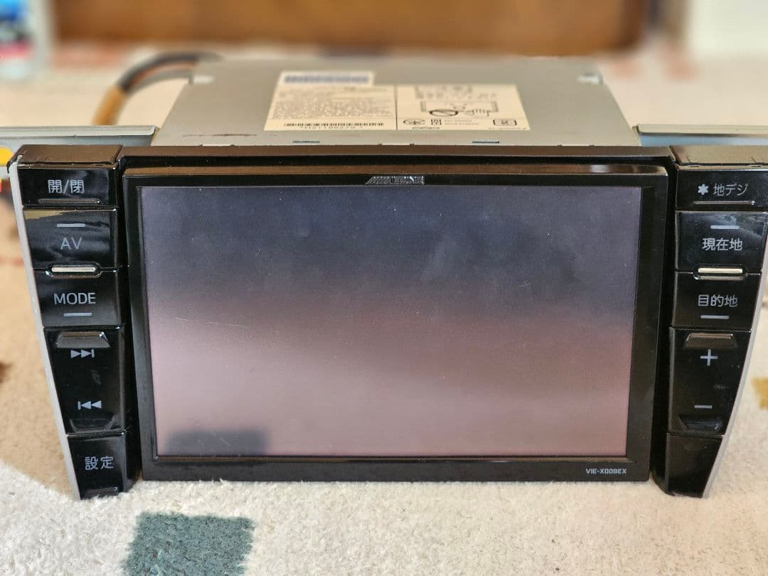 プリウス30 アルパイン VIE-X008EX 8インチ 動 作確認済み