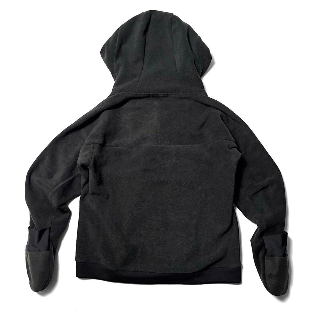 希少 gomme ミトンスリーブフリースジャケット 日本製