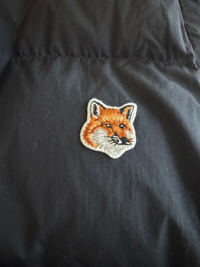 メゾンキツネ　フード付きダウンベスト　xs