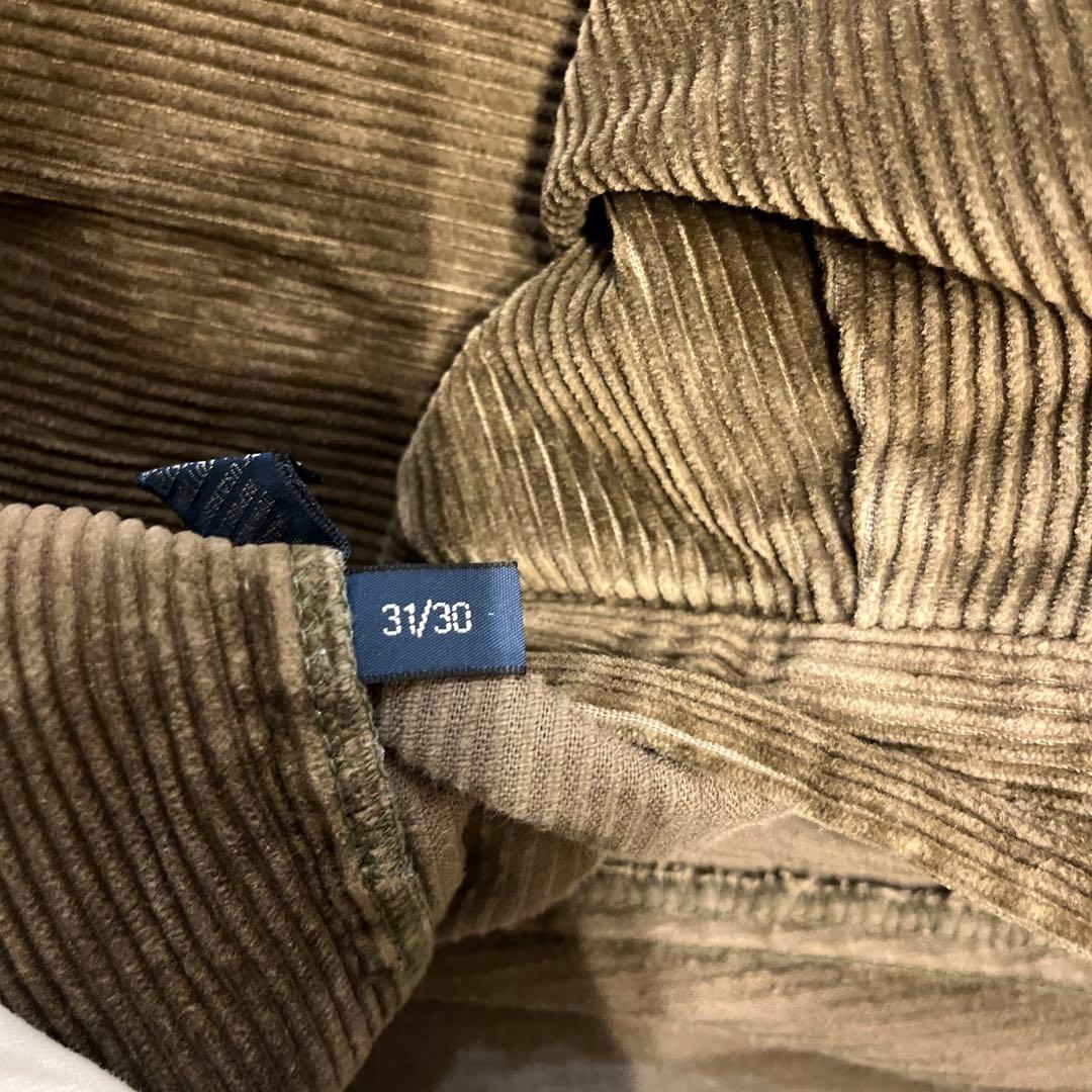 ポロラルフローレン　ブラウン　コーデュロイパンツ　　31/30 ゴールデンサイズ