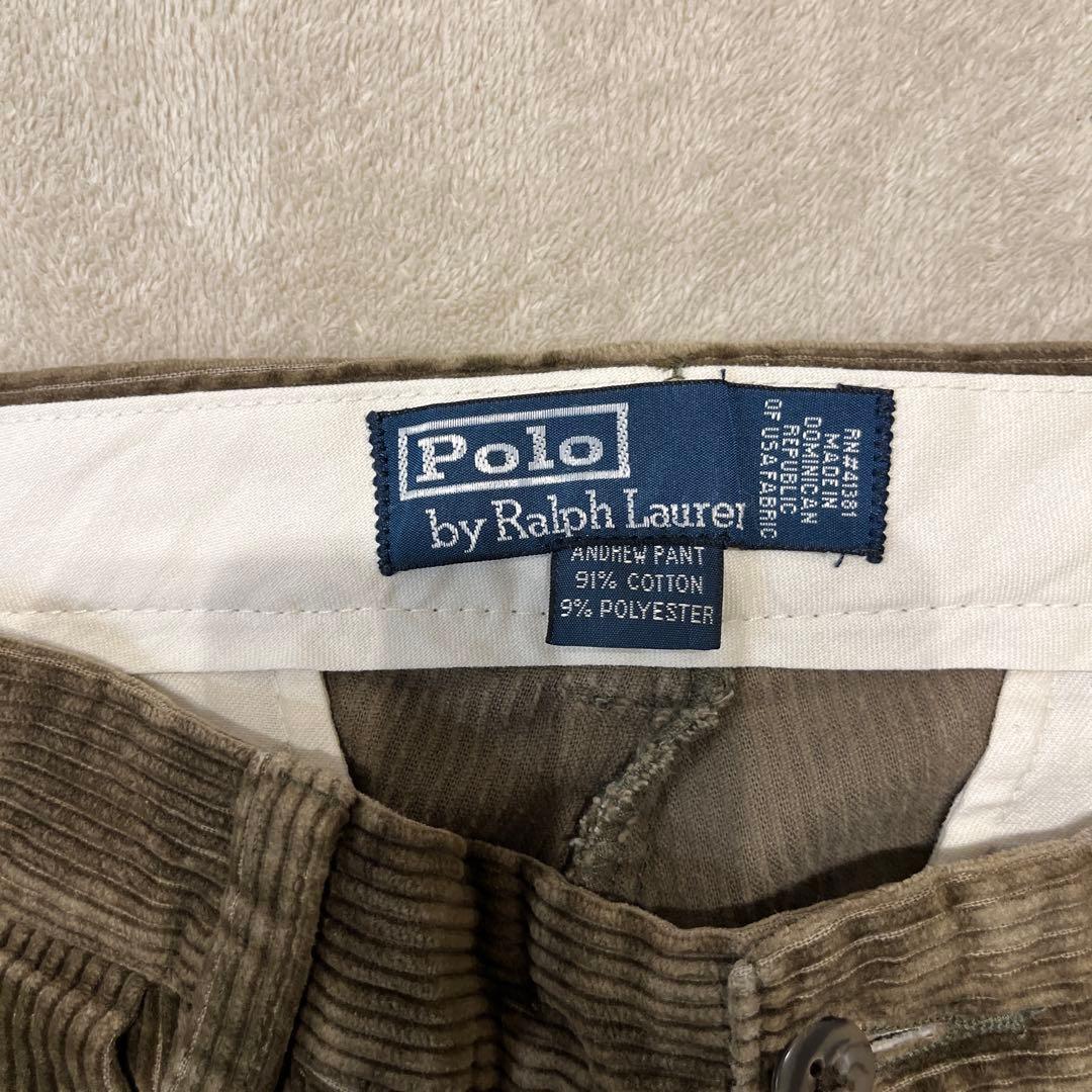 ポロラルフローレン　ブラウン　コーデュロイパンツ　　31/30 ゴールデンサイズ