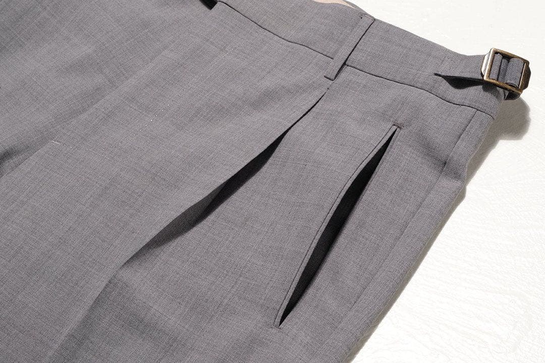 週末sale！BERWICH 限定200本　最強スラックス　グレー　フォーマル