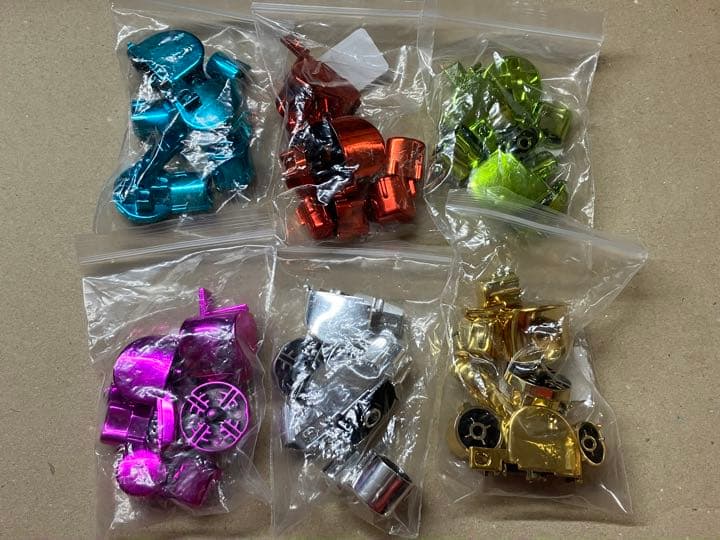 gcコン カスタム ボタン 27色 Zボタン加工済